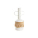 Vase DKD Home Decor White Natural Metal 20 x 16 x 40 cm - Декорация и Осветление<<<Дом Градина<<<BigBuy&&&Украса за
