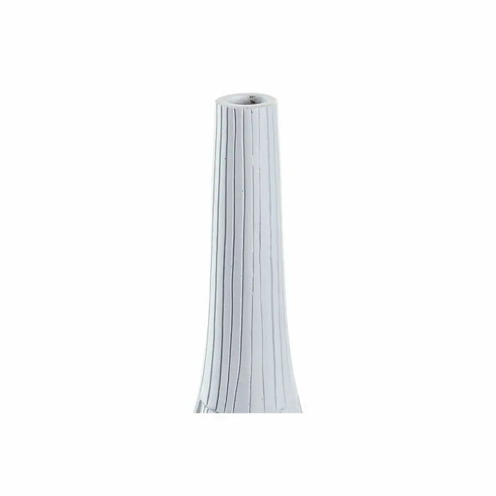 Vase DKD Home Decor White Resin Modern (18 x 18 x 50 cm) - Декорация и Осветление<<<Дом Градина<<<BigBuy&&&Украса за