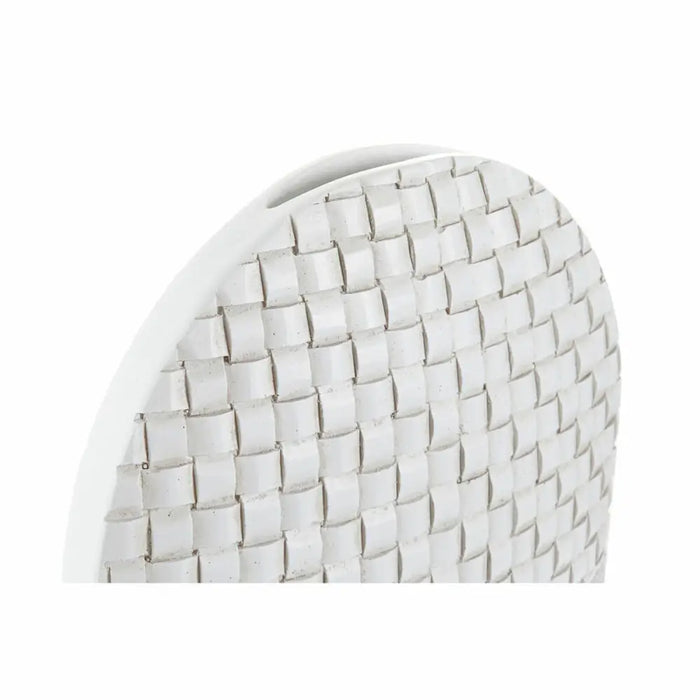 Vase DKD Home Decor White Resin Modern (30 x 10 x 45 cm) - Декорация и Осветление<<<Дом Градина<<<BigBuy&&&Украса за
