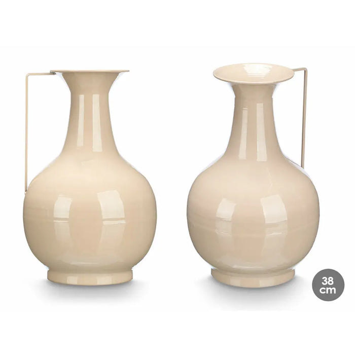 Vase Gift Decor Brown Iron Ball 24 x 38 x 14,8 cm (4 Units) - Декорация и Осветление<<<Дом Градина<<<BigBuy&&&Украса за