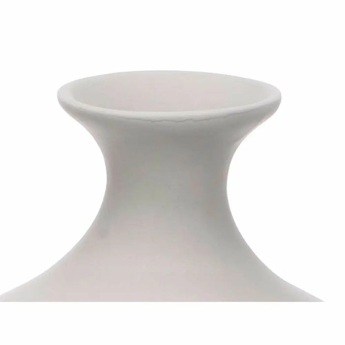 Vase Gift Decor Grey Ceramic Stripes 19 x 31 x 19 cm (4 Units) - Декорация и Осветление<<<Дом Градина<<<BigBuy&&&Украса
