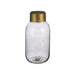 Vase Gift Decor Grey Golden Glass 11,5 x 24 x 11,5 cm (6 Units) - Декорация и Осветление<<<Дом