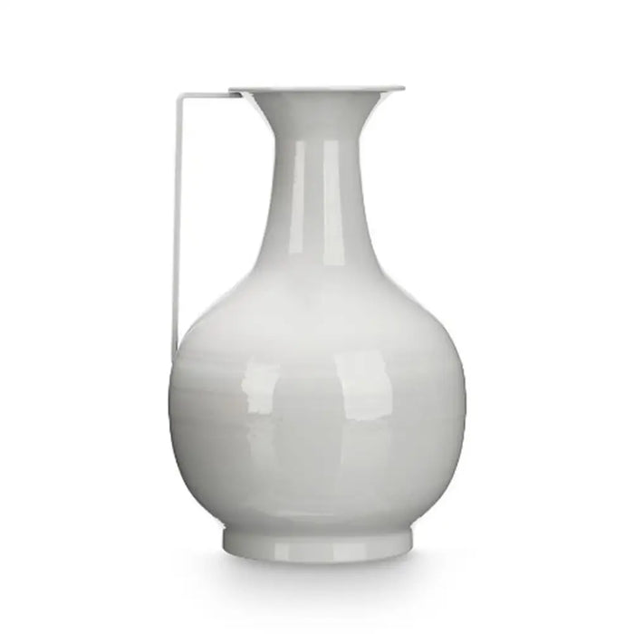 Vase Gift Decor Grey Iron Ball 24 x 38 x 14,8 cm (4 Units) - Декорация и Осветление<<<Дом Градина<<<BigBuy&&&Украса за