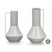 Vase Gift Decor Grey Iron Conical 17 x 29 x 7 cm (6 Units) - Декорация и Осветление<<<Дом Градина<<<BigBuy&&&Украса за