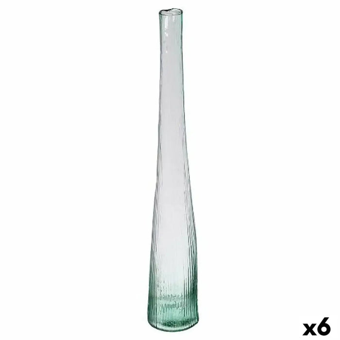 Vase Gift Decor Transparent Glass (6 Units) - Декорация и Осветление<<<Дом Градина<<<BigBuy&&&Украса за средата на