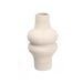 Vase Gift Decor White Ceramic 18 x 34,5 x 18 cm - Декорация и Осветление<<<Дом Градина<<<BigBuy&&&Украса за средата на