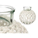 Vase Gift Decor White Transparent Cloth Glass Macrame 25 x 26,5 x 25 cm (4 Units) - Декорация и Осветление<<<Дом