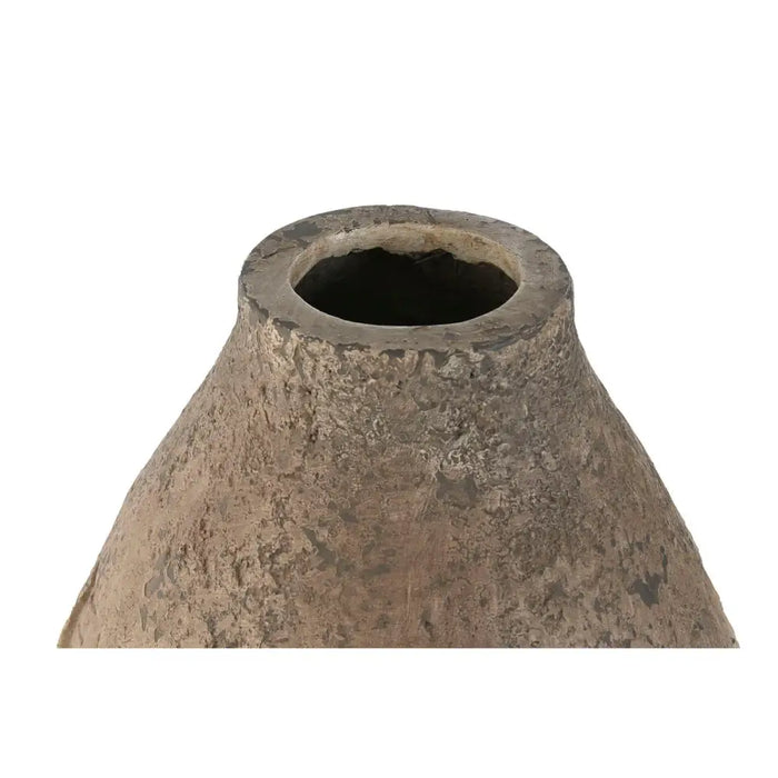 Vase Home ESPRIT Beige Magnesium 28 x 28 x 48 cm - Декорация и Осветление<<<Дом Градина<<<BigBuy&&&Украса за средата на