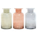 Vase Home ESPRIT Blue Green Amber Crystal 14,5 x 14,5 x 26,5 cm (3 Units) - Декорация и Осветление<<<Дом