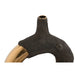 Vase Home ESPRIT Brown Golden Stoneware Modern 29 x 9 x 33 cm - Декорация и Осветление<<<Дом Градина<<<BigBuy&&&Украса