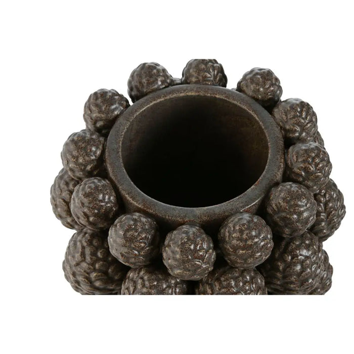 Vase Home ESPRIT Brown Stoneware Pineapple 25 x 25 x 31 cm - Декорация и Осветление<<<Дом Градина<<<BigBuy&&&Украса за