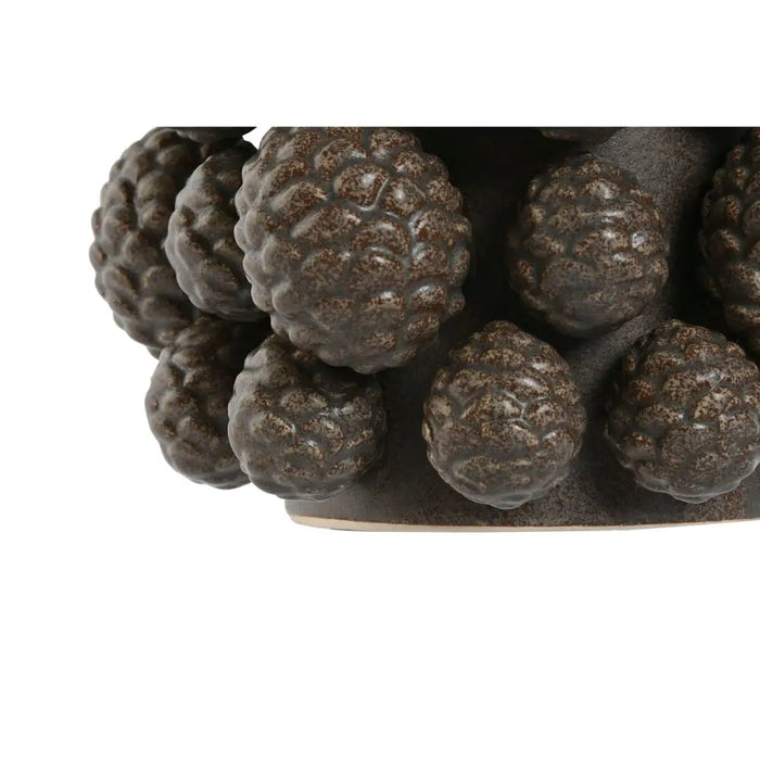 Vase Home ESPRIT Brown Stoneware Pineapple 25 x 25 x 31 cm - Декорация и Осветление<<<Дом Градина<<<BigBuy&&&Украса за