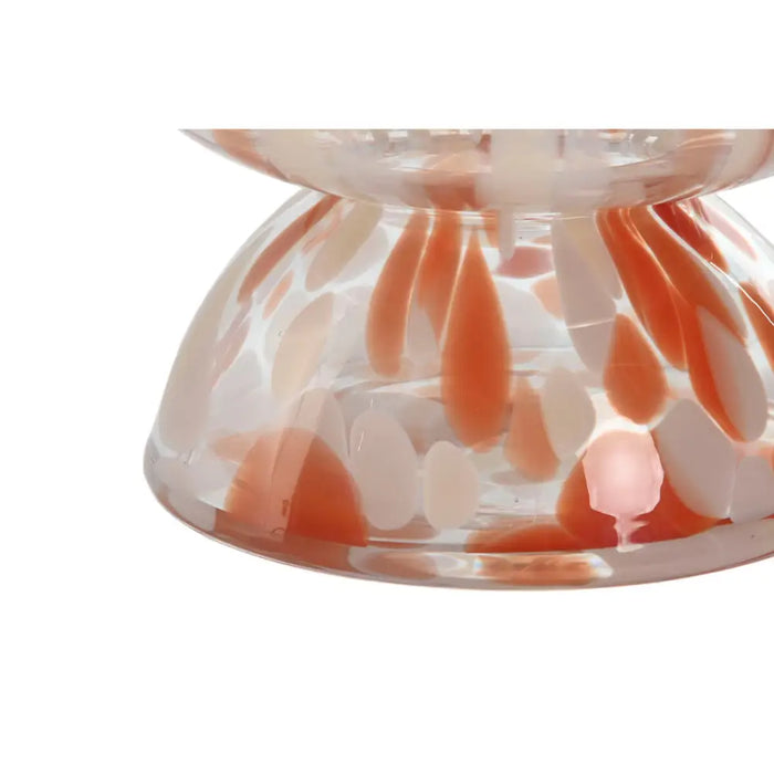 Vase Home ESPRIT Cream Terracotta Crystal Modern 16 x 16 x 24 cm - Декорация и Осветление<<<Дом