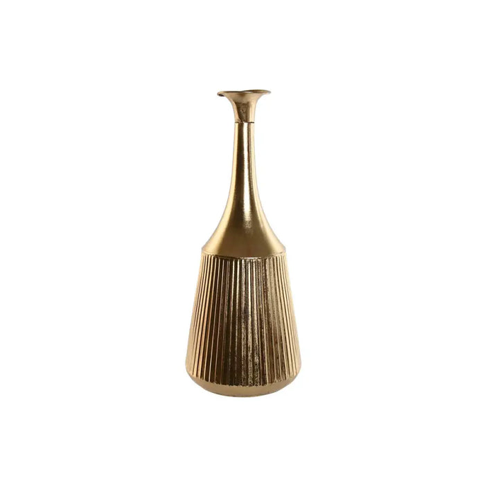 Vase Home ESPRIT Golden Metal Modern 29 x 29 x 71 cm - Декорация и Осветление<<<Дом Градина<<<BigBuy&&&Украса за