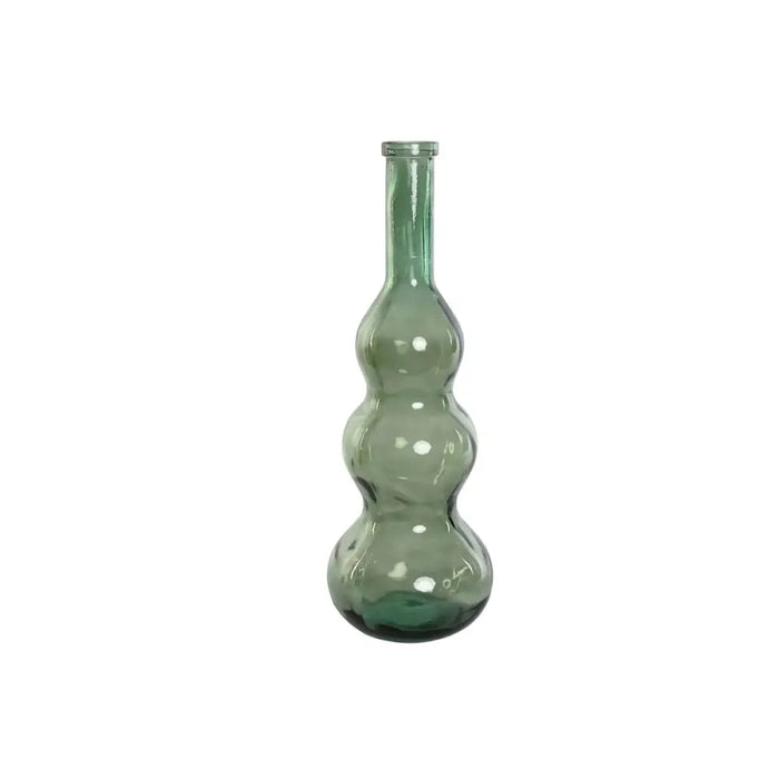 Vase Home ESPRIT Green Recycled glass 26,5 x 26,5 x 75 cm - Декорация и Осветление<<<Дом Градина<<<BigBuy&&&Украса за