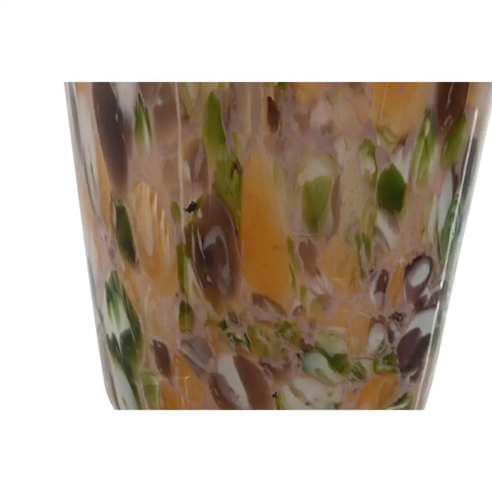 Vase Home ESPRIT Multicolour Crystal Modern 18 x 18 x 41,5 cm - Украса за средата на масата и вази<<<Декорация и