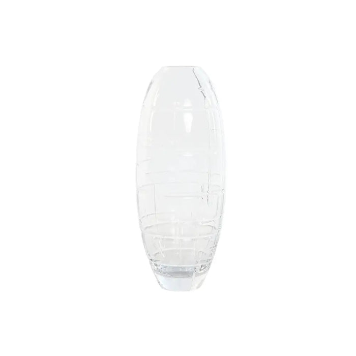 Vase Home ESPRIT Transparent Crystal Modern 11,5 X 11,5 X 28 CM - Декорация и Осветление<<<Дом