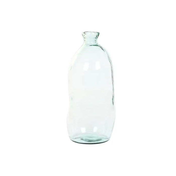 Vase Home ESPRIT Transparent Recycled glass 34 x 34 x 73 cm - Декорация и Осветление<<<Дом Градина<<<BigBuy&&&Украса за