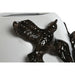 Vase Home ESPRIT White Black Stoneware Modern 27 X 27 X 29,5 cm - Декорация и Осветление<<<Дом