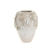 Vase Home ESPRIT White Ceramic Traditional style Leaf of a plant 27 x 27 x 35 cm - Декорация и Осветление<<<Дом