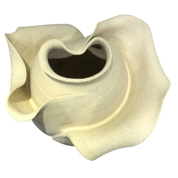 Vase Home ESPRIT White Ceramic Traditional style Modern 24 x 24 x 37 cm - Декорация и Осветление<<<Дом