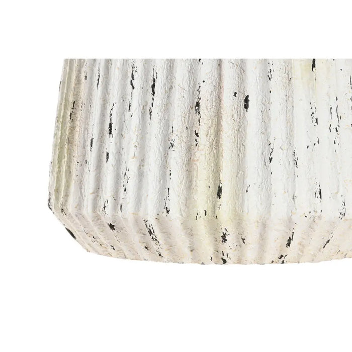 Vase Home ESPRIT White Magnesium 28,5 x 28,5 x 32,5 cm - Декорация и Осветление<<<Дом Градина<<<BigBuy&&&Украса за