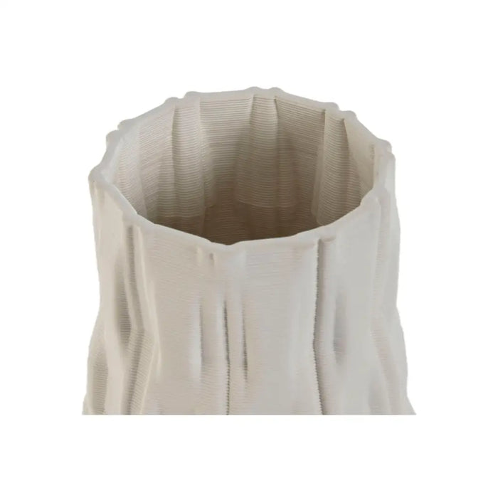 Vase Home ESPRIT White Stoneware Modern 14,5 x 14,5 x 24 cm - Декорация и Осветление<<<Дом Градина<<<BigBuy&&&Украса за