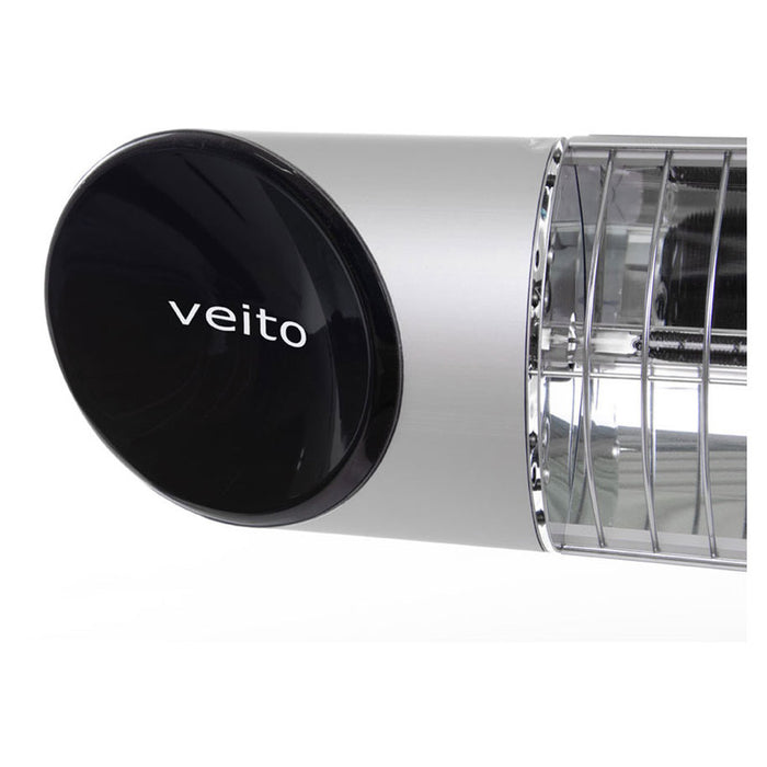 INFRARED HEATER VEITO BLADE 2000 SILVER TIMER, 2000.0 W
