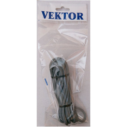 RUBBER SEAL FOR MOSQUITO NET VEKTOR GRAY