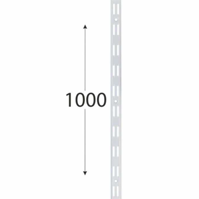 DOUBLE RAIL 1000MM WHITE