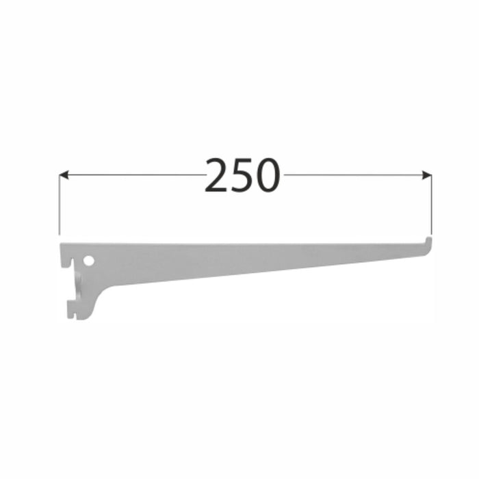 SINGLE BRACKET 250MM GRAY