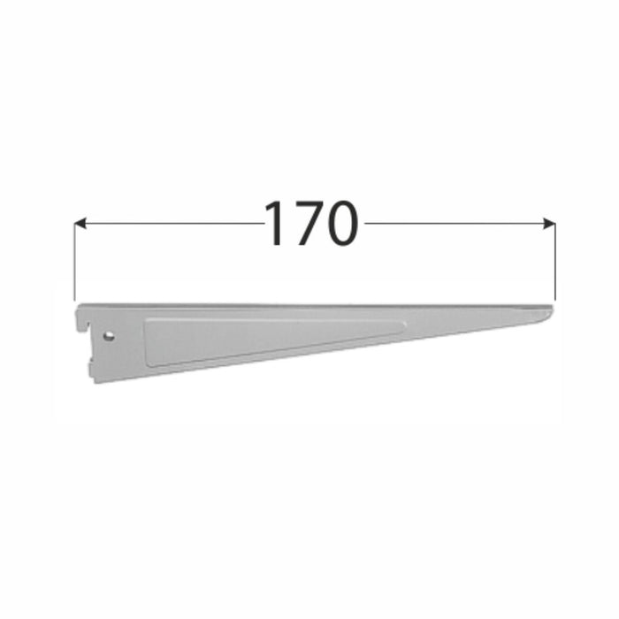 DOUBLE BRACKET 170MM GRAY