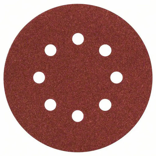 VELCRO PAD FOR ECCENTRIC GRINDER 5 PCS. BOSCH - Шкурки за машинно шлайфане<<<Консумативи за