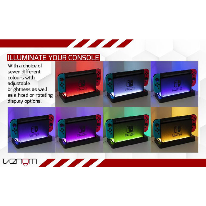 LED charging dock for Nintendo Switch Venom VS4928