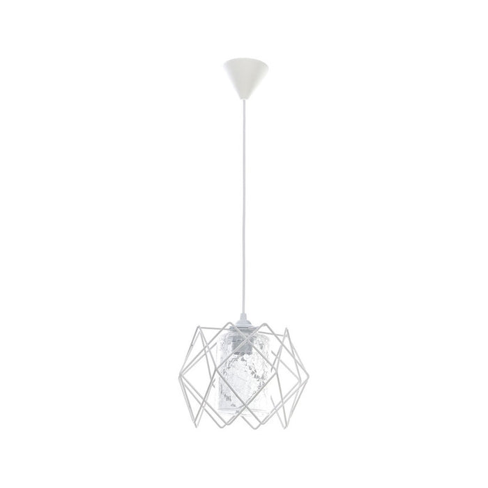 PENDANT E27 WHITE VENON HOME