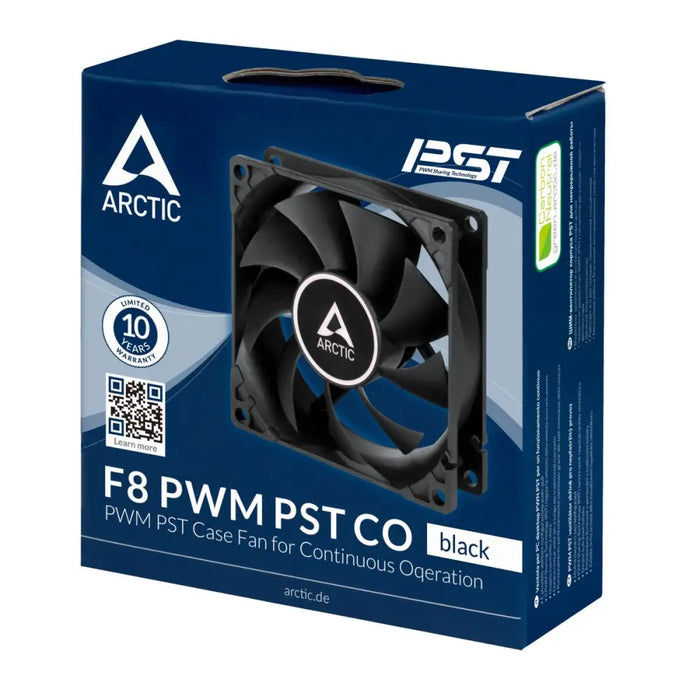 Вентилатор ARCTIC F8 PWM PST CO - Вентилатори<<<Компютърни компоненти<<<ValiAPI