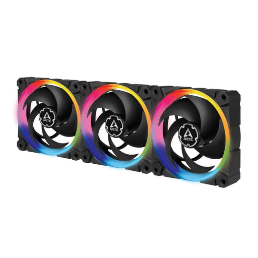 Вентилатори ARCTIC BioniX P120 A-RGB Black 120mm 3 Броя Включен контролер - Вентилатори<<<Компютърни