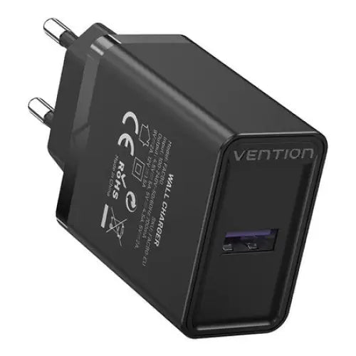 Vention FACB0-EU USB Charger 22.5W (black) - mains chargers<<<Chargers<<<GSM Accessories<<<InnproXML