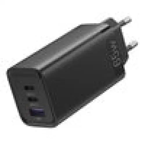 Vention FEDB0-EU 2xUSB-C 1xUSB-A 65W/30W/30W GaN network charger (black) - mains chargers<<<Chargers<<<GSM