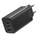 Vention FEDB0-EU 2xUSB-C 1xUSB-A 65W/30W/30W GaN network charger (black) - mains chargers<<<Chargers<<<GSM