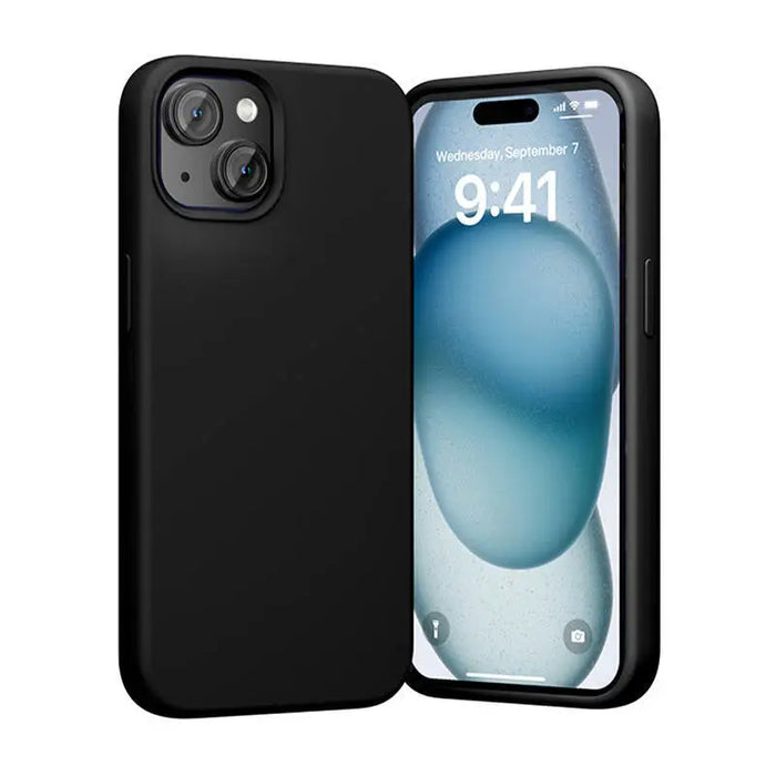 Vention KUFB0-10 Silicone Case for iPhone 15 (black) - Protective cases for smartphones<<<Cases<<<GSM