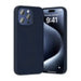 Vention KUFL0-30 Silicone Case for iPhone 15 Pro (blue) - Protective cases for smartphones<<<Cases<<<GSM