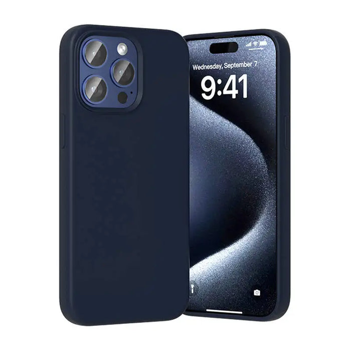 Vention KUFL0-30 Silicone Case for iPhone 15 Pro (blue) - Protective cases for smartphones<<<Cases<<<GSM