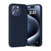 Vention KUFL0-40 Silicone Case for iPhone 15 Pro Max (blue) - Protective cases for smartphones<<<Cases<<<GSM