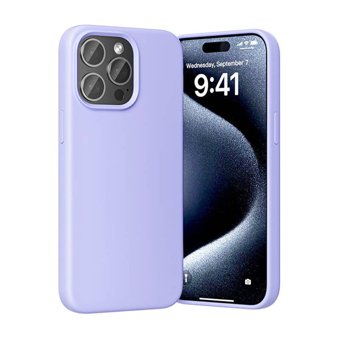 Vention KUFV0-30 Silicone Case for iPhone 15 Pro (purple) - Protective cases for smartphones<<<Cases<<<GSM