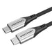 Vention TAAHG USB-C to USB-C 60W cable 1.5m (gray) - USB-C to USB-C<<<USB cables<<<GSM Accessories<<<InnproXML