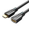 HDMI 2.1 Extension Cable Vention AHBBG, 1,5m, 8K 60Hz/ 4K 120Hz (black)