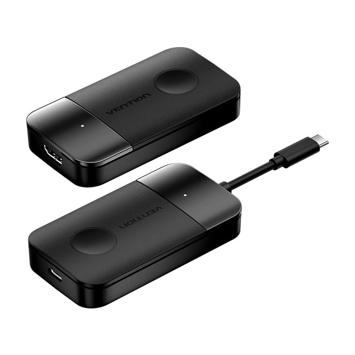 Vention USB-C to HDMI wireless transmitter/receiver 0.15m (black)