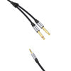 Audio cable mini jack 3.5mm to 2x jack 6.35mm male Vention BARHL 10m