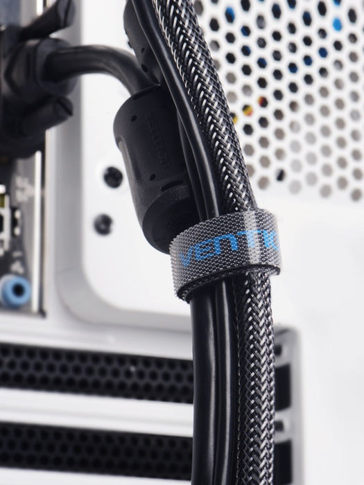 Cable Organizer Strap Vention KAABJ 11mm 5m Black